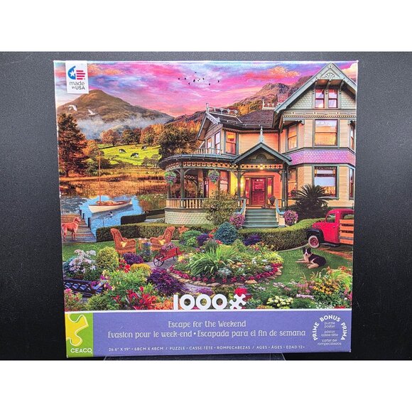 Escape For The Weekend 1000 Piece Puzzle By Ceaco - Picture 1 of 6